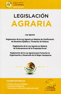 LEGISLACION AGRARIA 2024