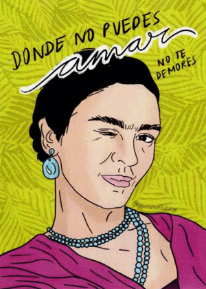 POSTAL AMAR FRIDA