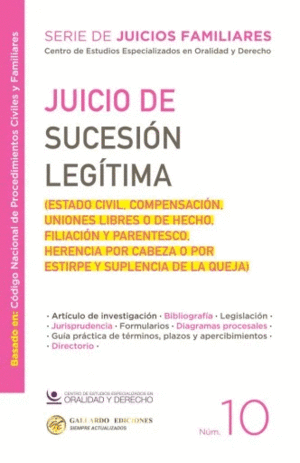 JUICIO DE SUCESION LEGITIMA 20296    N�10