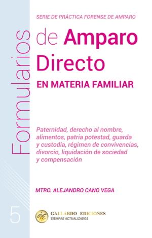 FORMULARIOS DE AMPARO DIRECTO