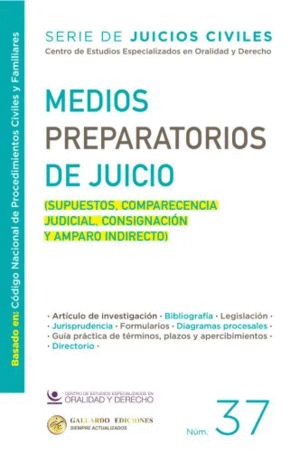 MEDIOS PREPARATORIOS DE JUICIO