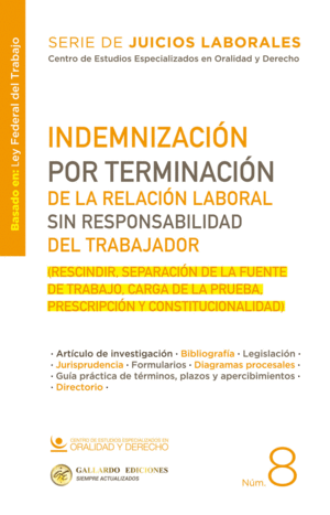 INDEMNIZACION POR TERMINACION DE LA RELACION LABORAL SIN RESPONSABILIDAD DEL TRABAJADOR 2026   N�8