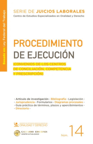 PROCEDIMIENTO DE EJECUCION N�14