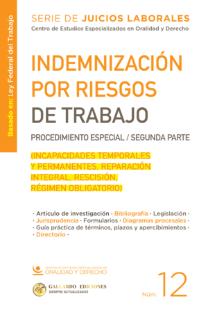 INDEMNIZACION POR RIESGOS DE TRABAJO  2026  N�12   SEGUNDA PARTE