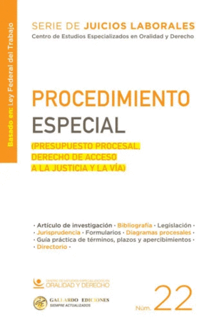 PROCEDIMIENTO ESPECIAL N� 22