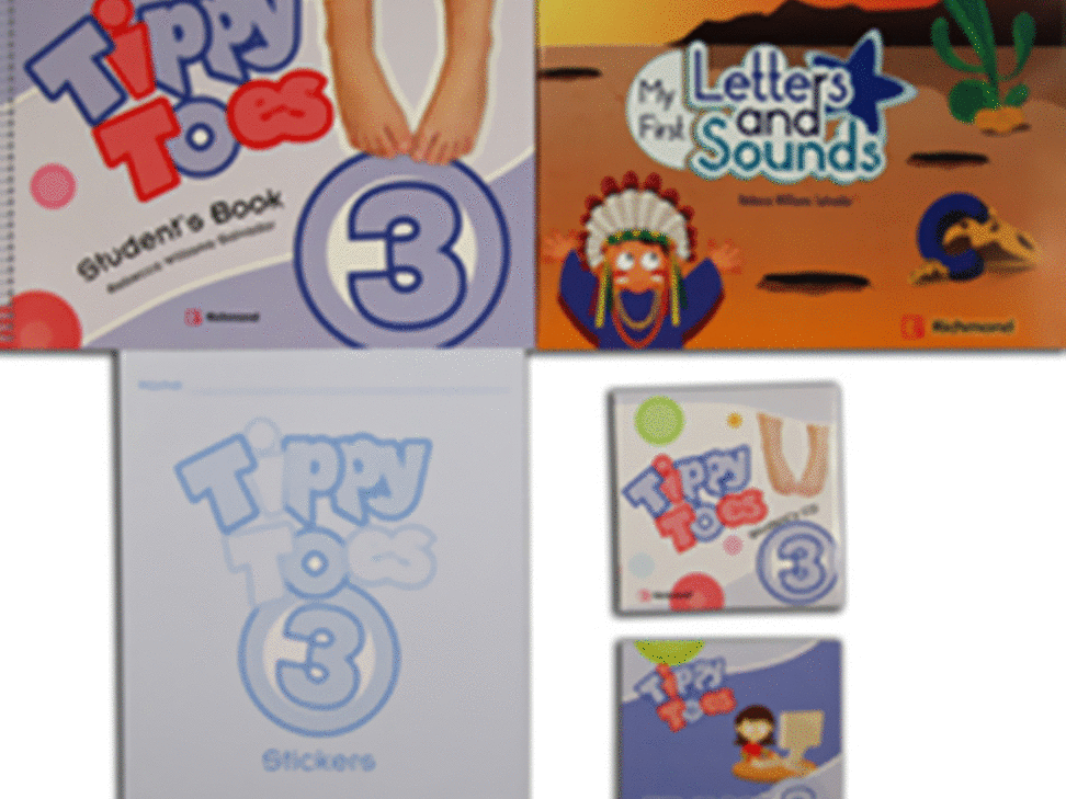 TIPPY TOES 3 STUDENTS BOOK PACK