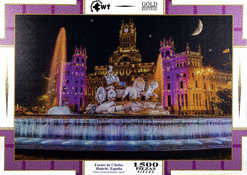 ROMPECABEZAS FUENTE DE CIBELES MADRID ESPAA  +12 MOD 6631-28