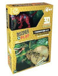 KIT DE EXCAVACION 3D TIRANOSAURIO (MEDIANO)