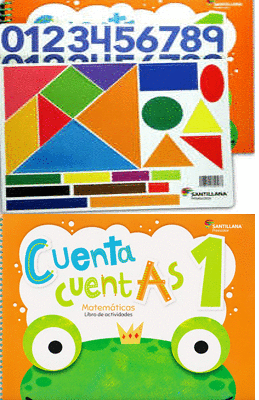 CUENTA CUENTAS MATEMATICAS 1 PREESCOLAR PACK C/DOS FOMIES