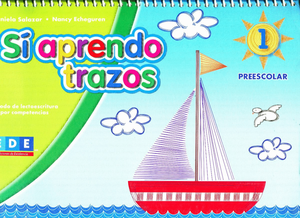 SI APRENDO TRAZOS 1 PREESCOLAR