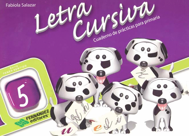 LETRA CURSIVA 5 SERIE TENER SENTIDO