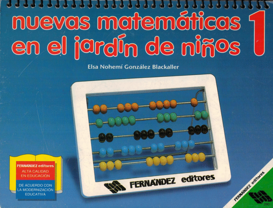 NUEVAS MATEMATICAS EN EL JARDIN DE NI�OS 1