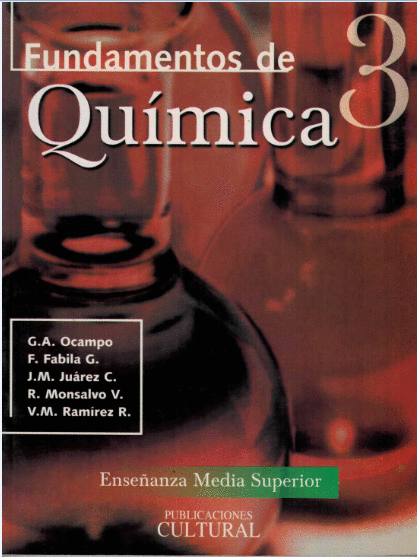 FUNDAMENTOS DE QUIMICA 3 BACHILLERATO