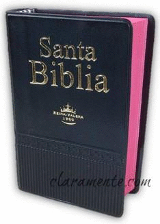 SANTA BIBLIA REINA VALERA 1960 NEGRA (MINI ORILLA MAMEY)