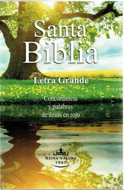 SANTA BIBLIA REINA VALERA 1960 PAISAJE RUSTICA LETRA GRANDE