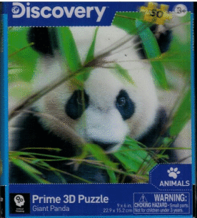 ROMPECABEZA DISCOVERY PANDA 50 PIEZAS + 3