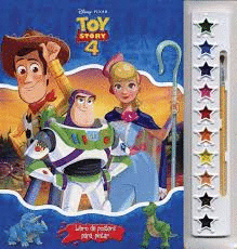 TOYS STORY 4 LIBRO DE POSTER PARA PINTAR