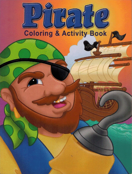 PIRATE COLORING AND ACTIVITY BOOK