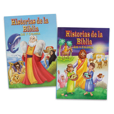 HISTORIAS DE LA BIBLIA LEE Y COLOREA