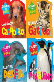 ALEGRE DELFIN  DULCE GATITO  SIMPATICO CACHORRO  ALOCADO PINGUINO