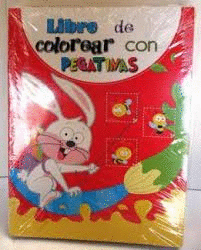 LIBRO DE COLOREAR CON PEGATINAS