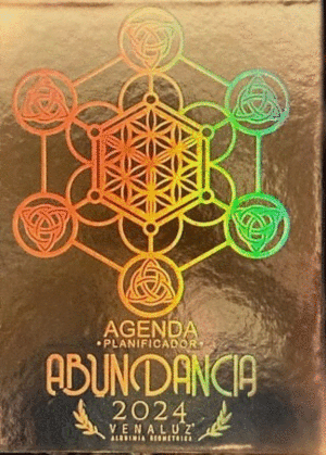 AGENDA PLANIFICADORA ABUNDANCIA 2024 (PASTA DURA)