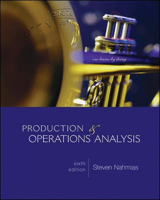 PRODUCTION AND OPERATIONS ANALYSIS