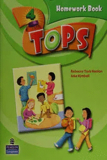 TOPS 4 HOMEWORK BOOK PRIMARIA