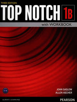 TOP NOTCH 1B STUDENT BOOK WITH WORKBOOK