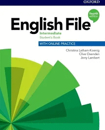 ENGLISH FILE INTERMEDIATE STUDENTS BOOK WITH ONLINE PRACTICE