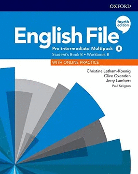 ENGLISH FILE PRE INTERMEDIATE STUCENTS MULTIPACK B