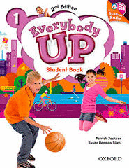 EVERYBODY UP 1 STUDENT BOOK WITH CD PK
