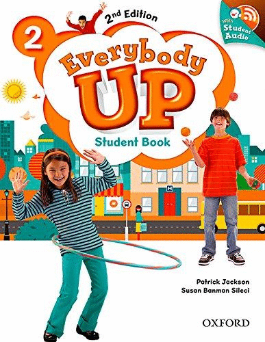 EVERYBODY UP 2 STUDENT BOOK WITH CD PK
