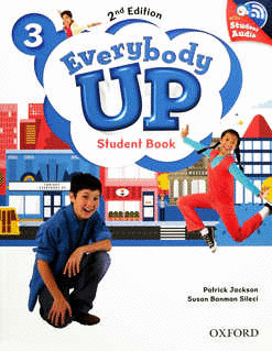 EVERYBODY UP 3 STUDENT BOOK WITH CD PK