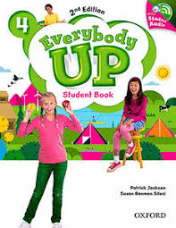 EVERYBODY UP 4 STUDENT BOOK WITH CD PK