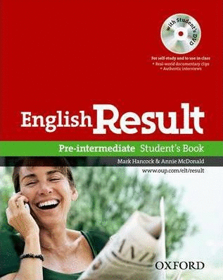 ENGLISH RESULT PRE INTERMEDIATE STUDENTS BOOK WITH CD