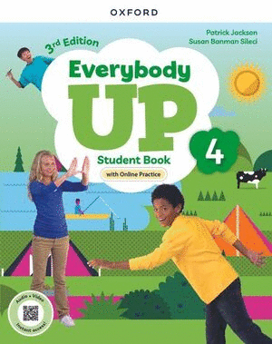 EVERYBODY UP 4 STUDENT BOOK WITH ONLINE PRACTICE