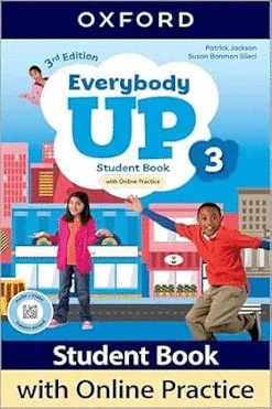 EVERYBODY UP 3 STUDENT BOOK WITH CD PK