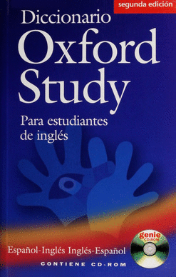 DICCIONARIO OXFORD STUDY PARA ESTUDIANTES DE INGLES
