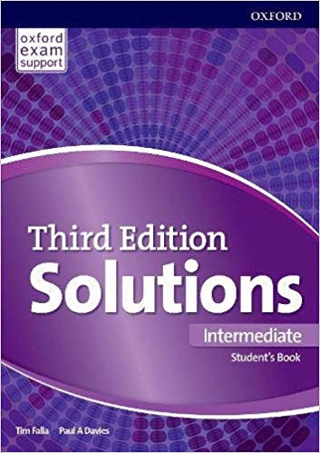 SOLUTIONS INTERMEDIATE STUDENTS BOOK ONLINE PRACTICE PACK
