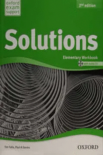 SOLUTIONS ELEMENTARY WORKBOOK