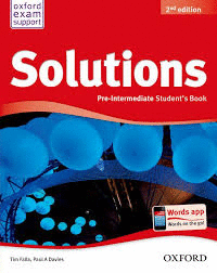 SOLUTIONS PRE INTERMEDIATE STUDENTS BOOK