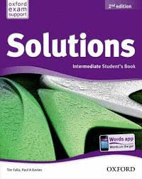 SOLUTIONS INTERMEDIATE STUDENTS BOOK