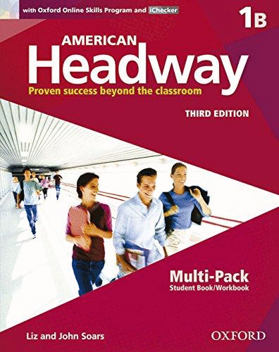 AMERICAN HEADWAY 1B ONE MULTI PACK STUDENT BOOK WORBOOK  WITH ONLINE SKILLS