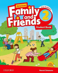 AMERICAN FAMILY AND FRIENDS 2 STUDENT BOOK WITH DIGITAL PACKAGE