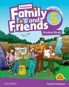 AMERICAN FAMILY AND FRIENDS 5 STUDENT BOOK WHITH DIGITAL PACKAGE