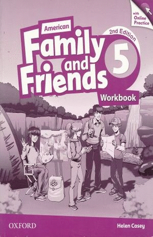 AMERICAN FAMILY AND FRIENDS 5 WORKBOOK WHIT ONLINE PRACTICE