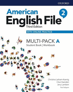 AMERICAN ENGLISH FILE 3E 2A MULTIPACK PACK