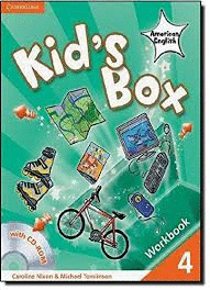 KIDS BOX 4 WORKBOOK WITH CD ROM