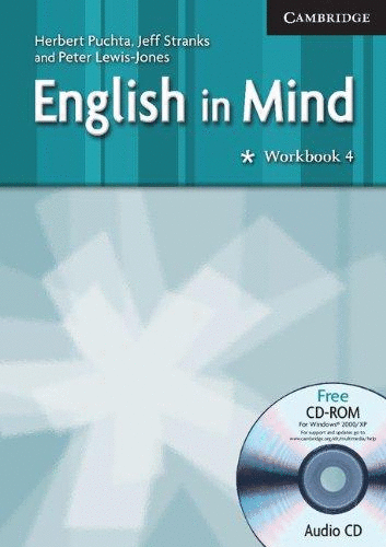 ENGLISH IN MIND 4 WORKBOOK WITH AUDIO C/CD
